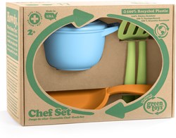 Green Toys Chef Set - Duurzaam Speelgoed Keukenset voor Kinderen