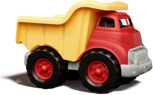 Green Toys kiepwagen duurzaam speelgoed rood-geel voor kinderen-2