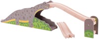 BigJigs houten dinosaurus brug - Bronto Riser treinbaan accessoire
