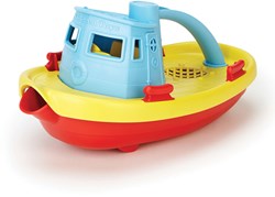 Green Toys sleepboot - blauw handvat duurzaam badspeelgoed
