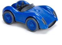 Green Toys raceauto blauw duurzaam speelgoedauto