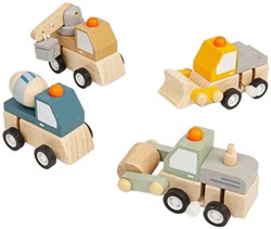 BigJigs houten vrachtwagen speelgoed FSC-gecertificeerd kleurrijk
