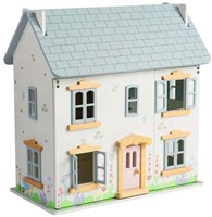 BigJigs houten poppenhuis zomerhuis FSC houten speelgoed