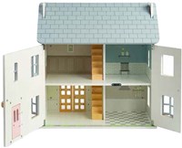 BigJigs houten poppenhuis zomerhuis FSC houten speelgoed-2