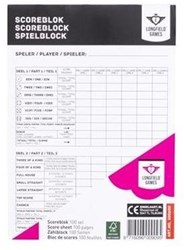 Longfield Spellen Scoreblok Yahtzee 100 vel