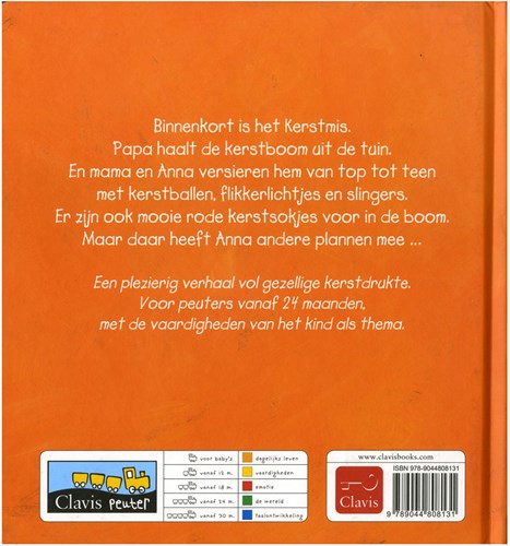Clavis peuterboek Anna en de kerstboom kerstverhaal prentenboek-2