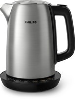 Philips waterkoker HD9359/90 met temperatuurregeling zwart RVS