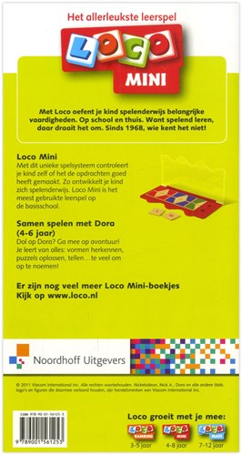 Loco educatief spel Mini Loco Op avontuur met Dora Groep 1-2-2