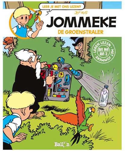 Standaard Jommeke kinderboek leesniveau AVI M4 avontuur