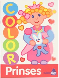 Dikke Lijnen Kleurboek Color - Prinses