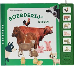 Mondikaarten geluidenboek boerderijdieren interactief kinderboek