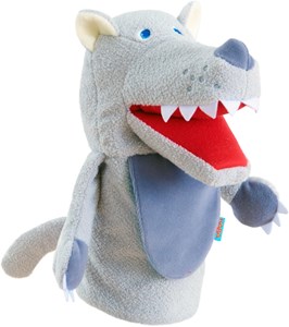 Haba Handpop Wolfje Veelvraat haba kopen in de aanbieding Haba Handpop Wolfje Veelvraat haba kopen in de aanbieding