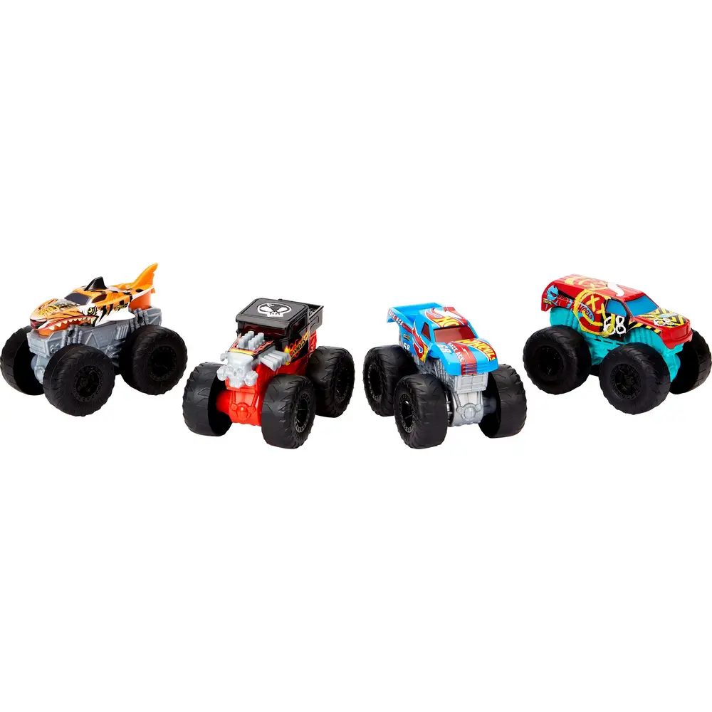Hot Wheels Monstertruck speelgoedauto 1:43 met licht en geluid