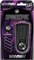 Winmau darts set steeltip 19 gram zwart met Prism flights