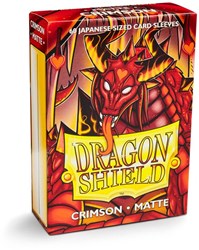 Dragon Shield kaartenhoezen matte Japans Crimson 60 stuks - trading cards