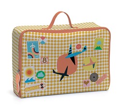 Djeco koffer Graphic - waterdichte kinderkoffer met handvat