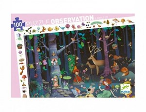 Djeco Puzzel Enchanted Forest 100 Stukjes djeco kopen in de aanbieding