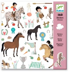 Djeco stickers Horses