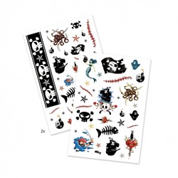 Djeco tattoo Pirates