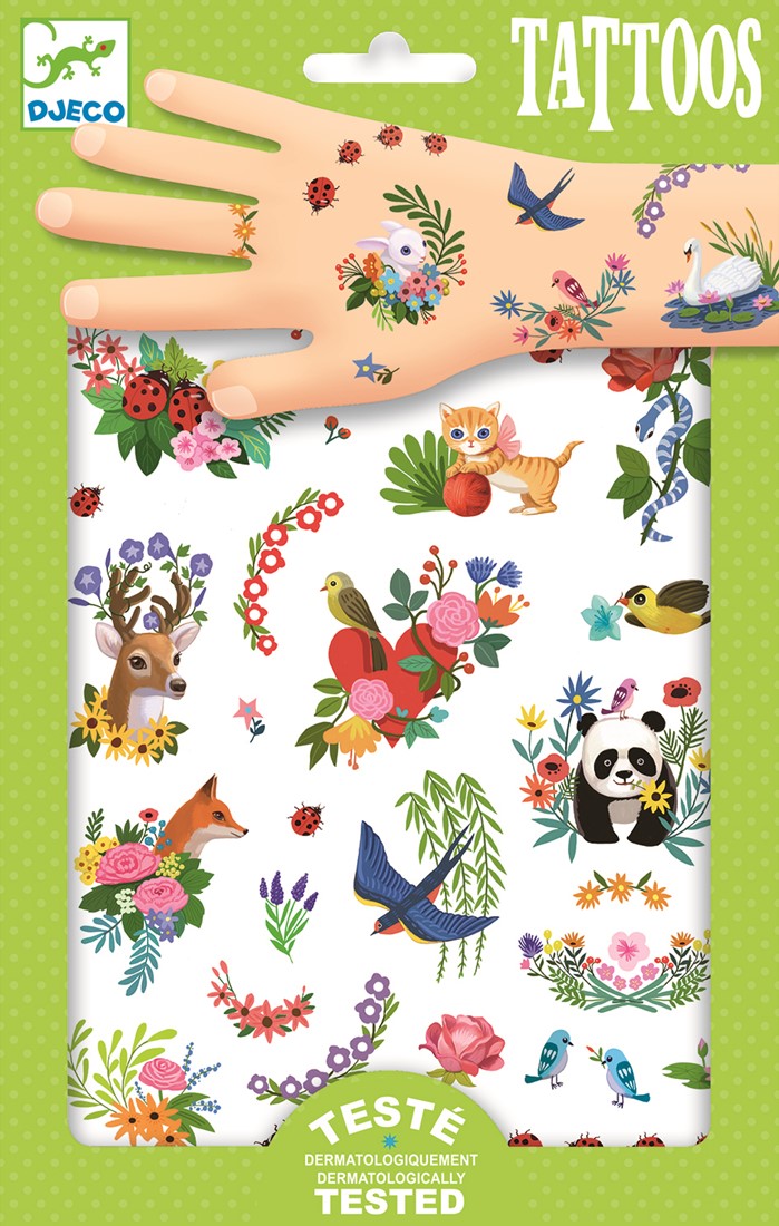 Djeco Tattoo Happy Spring