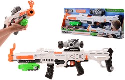 Tack Pro foam darts blaster Sniper met licht en 20 darts 75 cm