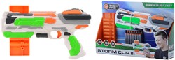 Tack Pro speelgoed geweer Storm Clip III met 14 darts en licht, 41 cm