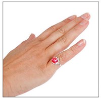 Kinderringen set sieraden roze konijn juwelenbox 8 stuks verstelbaar-3