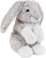 Haas knuffel pluche grijs 20cm zacht speelgoed Take Me Home