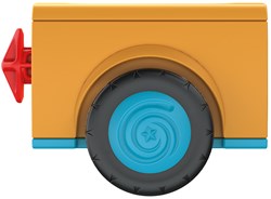 Toddys speelgoedauto Adam Addy - combineerbaar - kleurrijk kinderspeelgoed