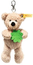 Steiff pluche sleutelhanger Fynn teddybeer Good Luck 12 cm geluk