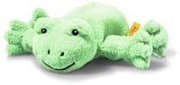 Steiff pluche Floppy Cappy frog, light green - 20 cm