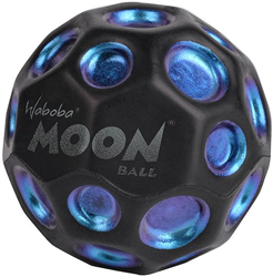 Waboba stuiterbal Dark Side of Moon Ball - blauw - 63mm