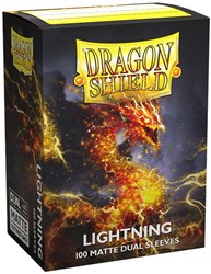 Asmodee kaarten sleeves Dragon Shield matte dual Lightning 100 stuks