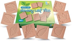 Yellow Door sensorisch speelgoed houten blad tegels educatief spel