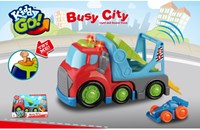 KiddyGo auto transporter speelgoed met licht en geluid - 19,5 cm - multicolor-2