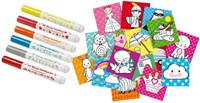 Ses stempelstiften - creatieve knutselset voor kinderen-2