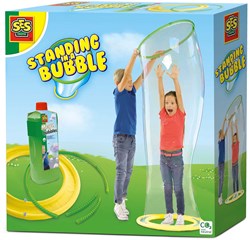 Ses bellenblaas Mega Bubble set met opblaasbare ring en sop