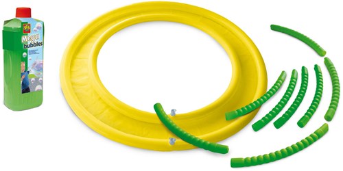 Ses bellenblaas Mega Bubble set met opblaasbare ring en sop-2
