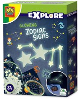 Ses Glowing sterrenbeelden glow in the dark sterren kinderkamer decoratie