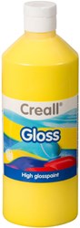 Creall acrylverf geel - glansverf 500ml voor kinderen en hobby
