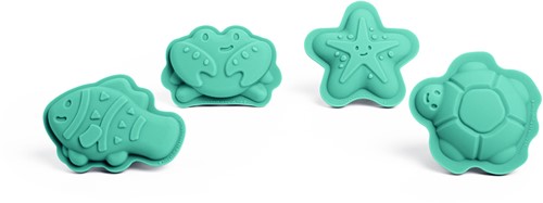 Bigjigs Eierschaal Groen Karakter Zandvormen
