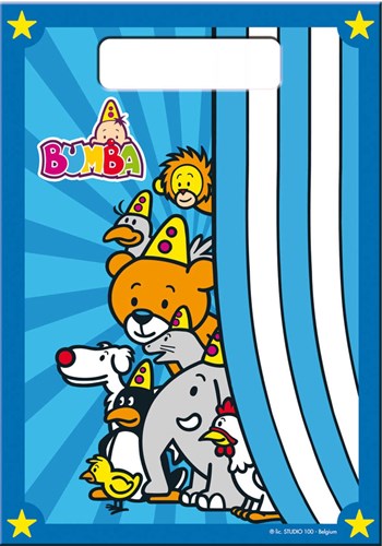 Folat Bumba uitdeelzakjes kinderfeestje 8 stuks kleurrijk-2