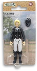 Collecta actiefiguur toernooi ruiter met ruiterhelm speelgoed