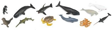 COLLECTA Set Van 12 Zeedieren-3