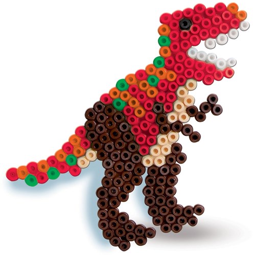 Ses Strijkkralen - dino's set - 1200 kralen - creatief speelgoed-3