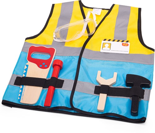 Bigjigs bouwvakker verkleedkleren