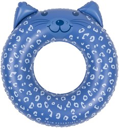 Swim Essentials zwemband blauw panterprint 55 cm - kinderzwemring