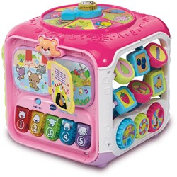 VTech Activiteiten Kubus - Educatief Speelgoed Roze - Interactief