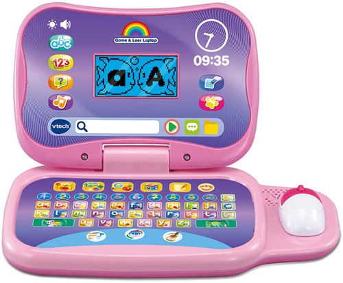 Vtech Game en Leer Laptop - Roze