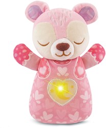 VTech knuffel beertje roze - interactief speelgoed voor baby's